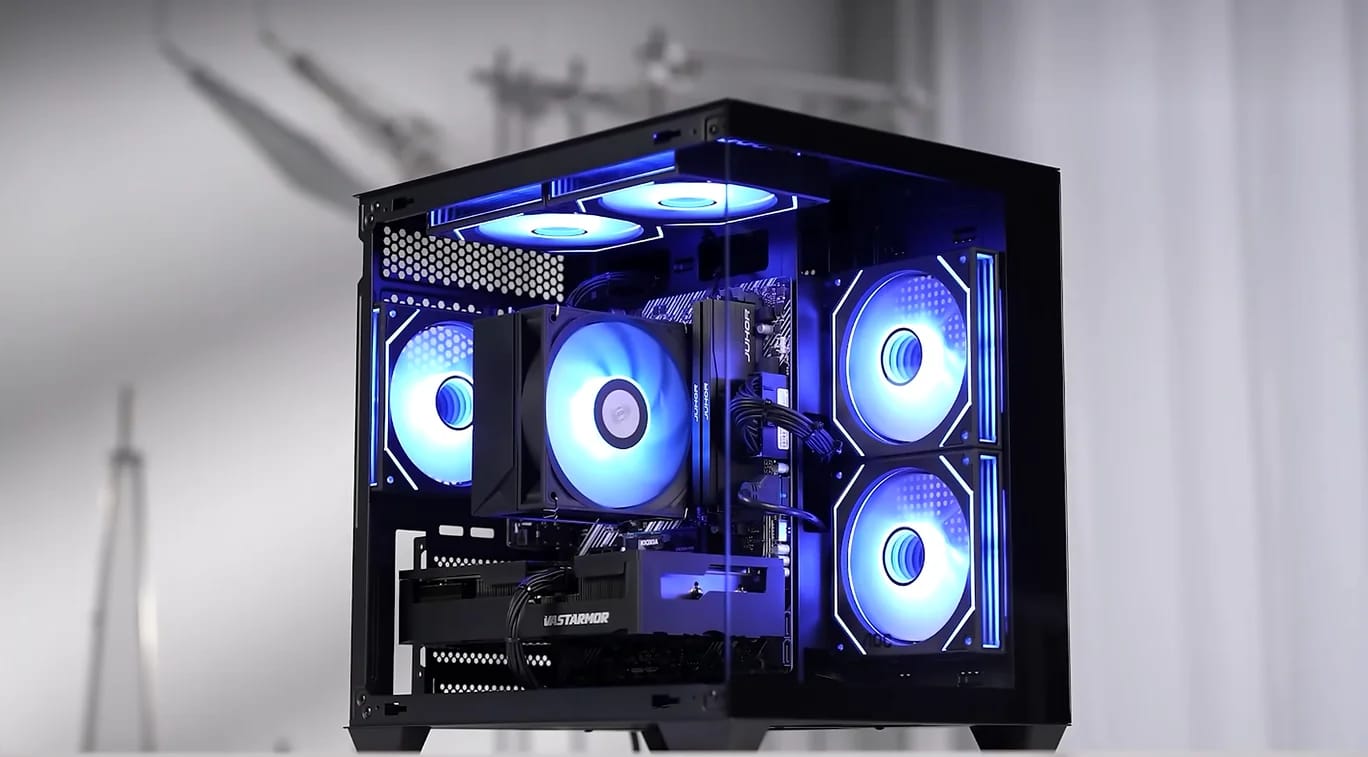 3A游戏配置单:R5 5600 + RX 9060 XT(¥5,792) 装机效果图