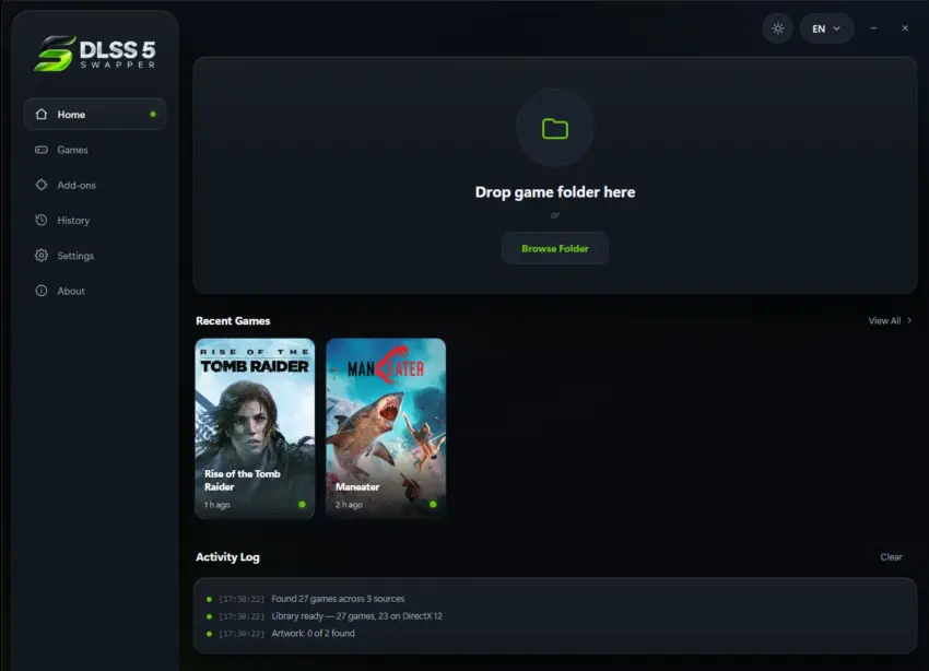 NVIDIA 确认 App 内不会提供 DLSS 5 强制开关，Mod 作者们干脆自己造了个工具