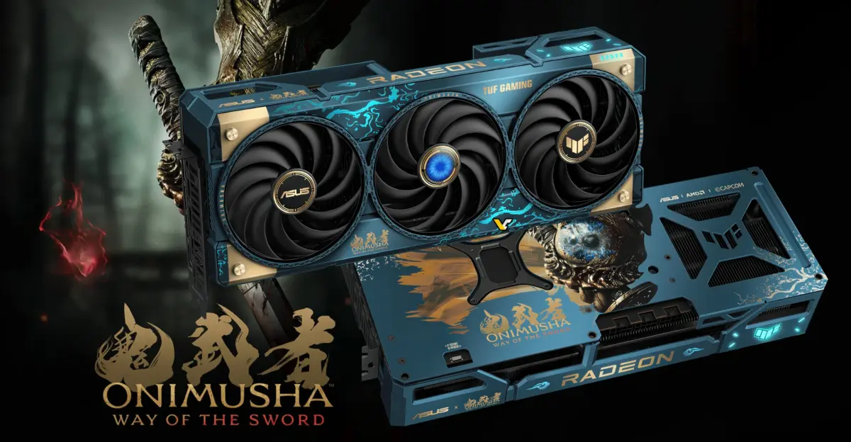 鬼武者联名！华硕发布 TUF Gaming Radeon RX 9070 XT Onimusha 特别版显卡