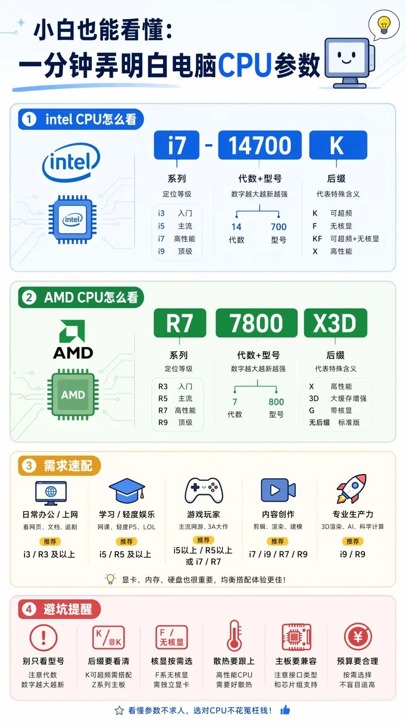 电脑硬件选配不用愁！