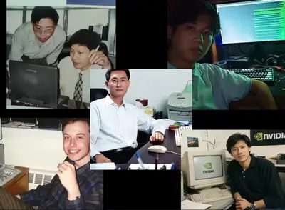 每个成功的人身后都有一坨电脑